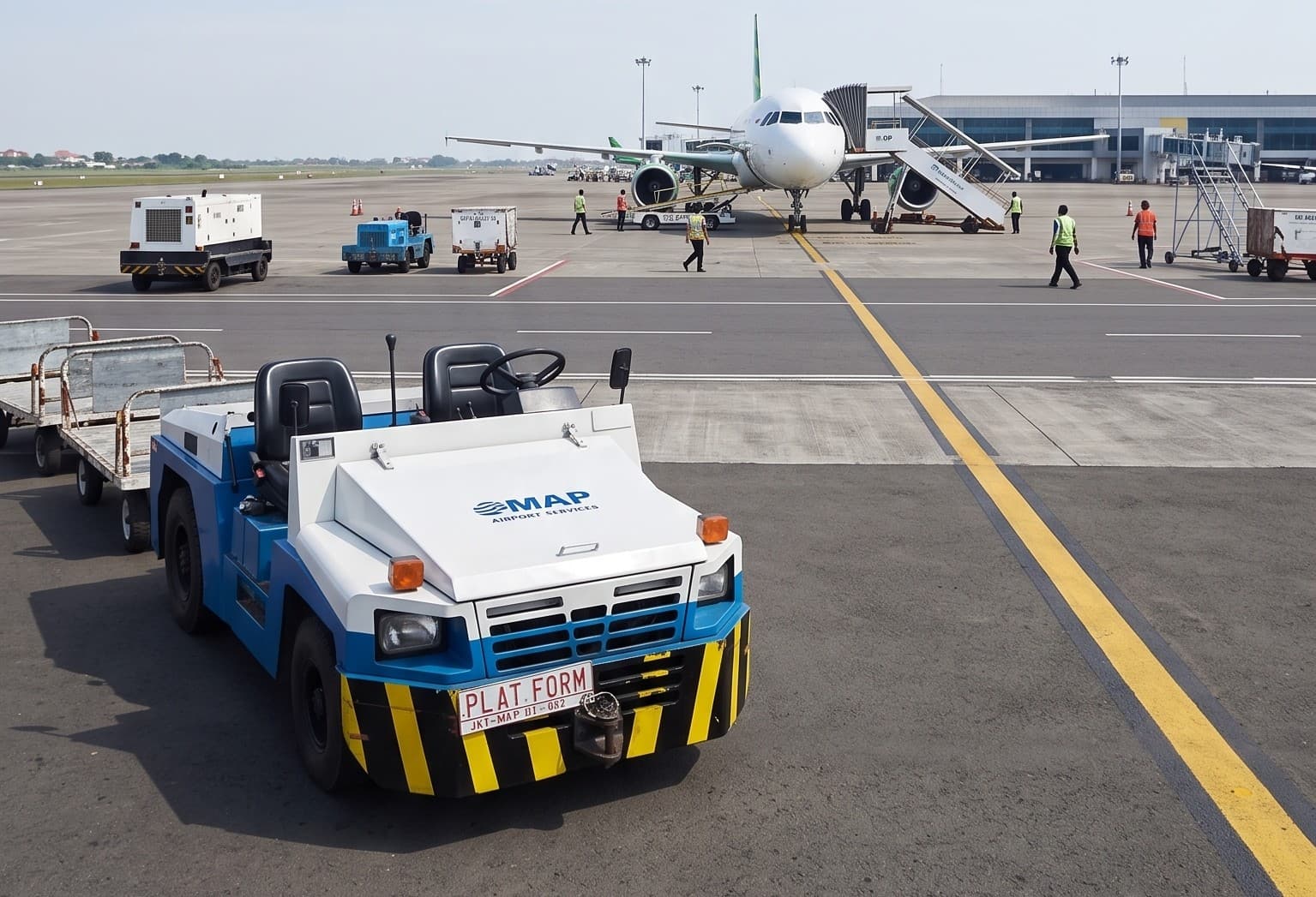 MAP Ground Support Equipment & Crew